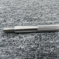 Precision-Stainless-Shaft-with-Straight-Knurling